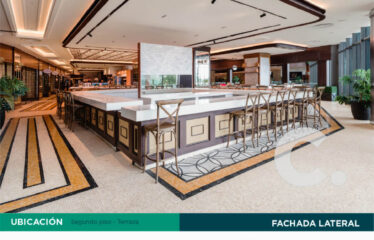 Plaza comercial CITY 32: Segundo piso – terraza